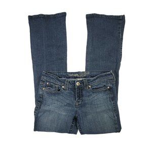 Refuge Womens Jeans sz 9 Junior bootcut short rise 5 pocket